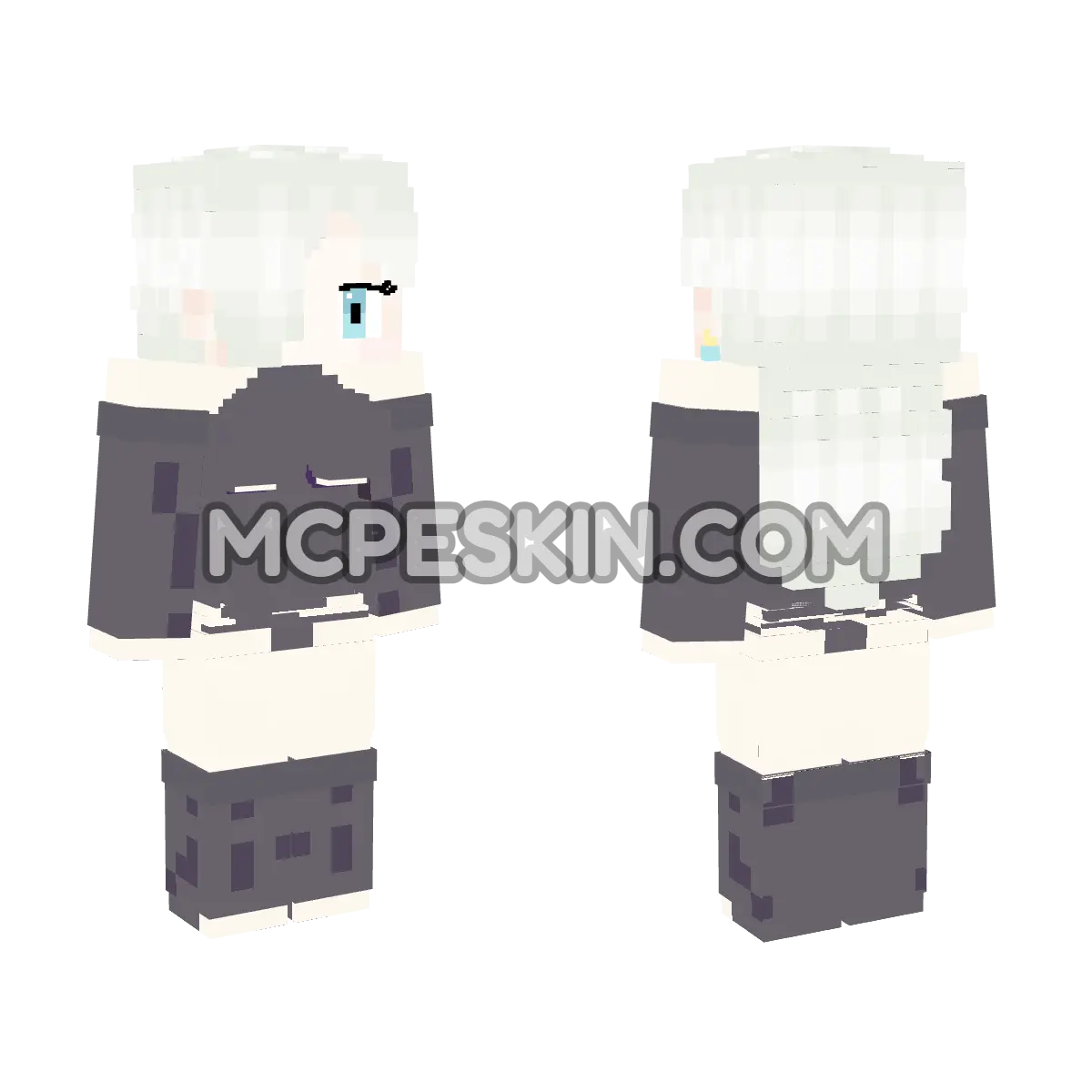 Elizabeth V1 4D Minecraft Bedrock skin