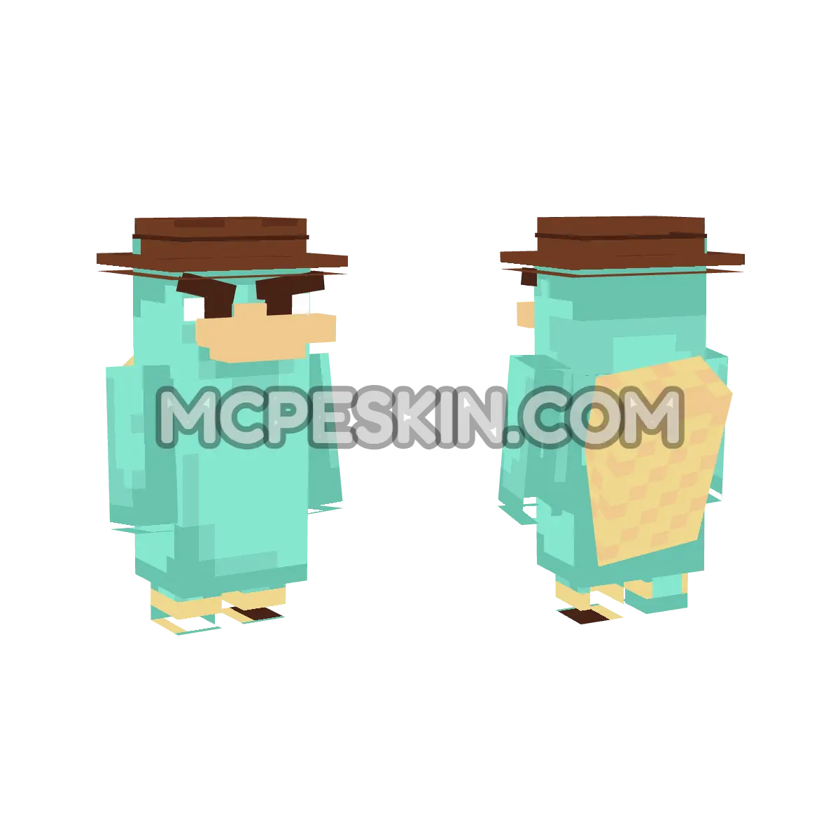 enojao 4D Minecraft Bedrock skin