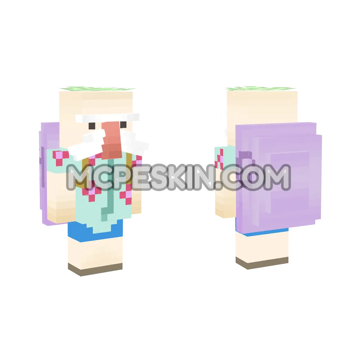 Eon 4D Minecraft Bedrock skin