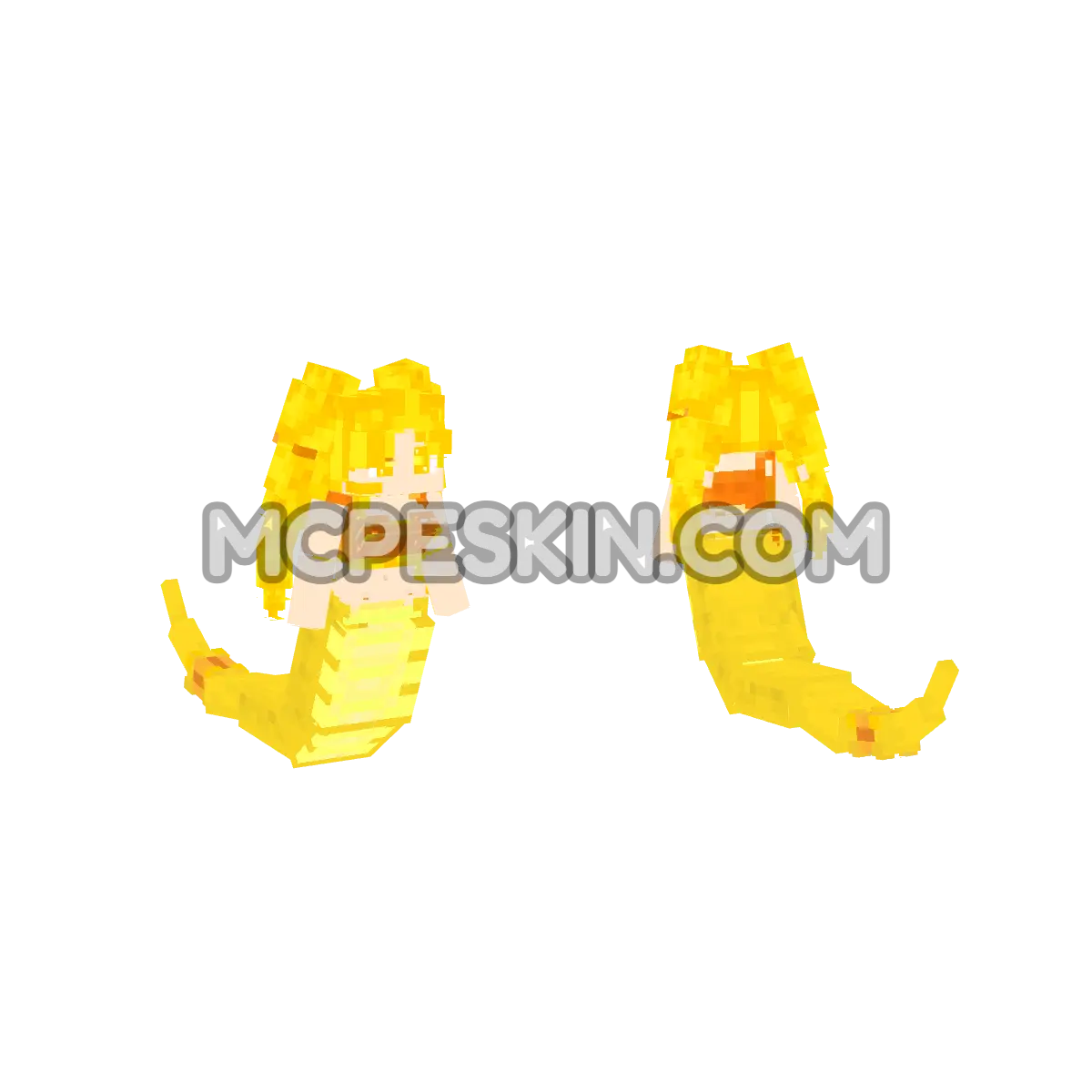 Ex-Mermaid Lamia 7 4D Minecraft Bedrock skin