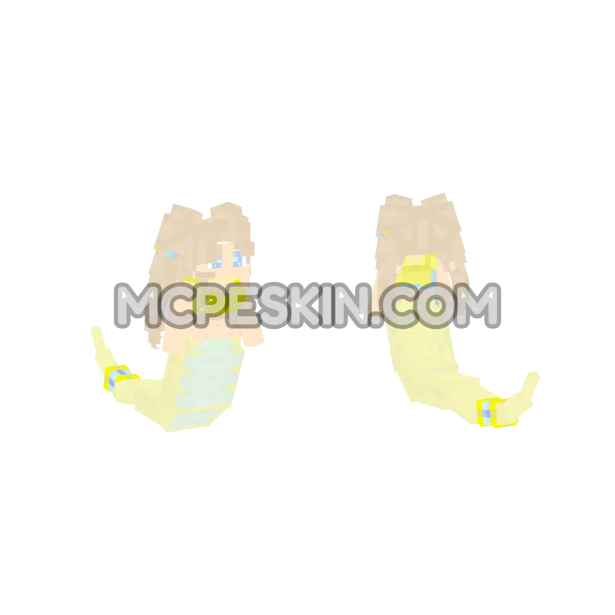 Ex-Mermaid Lamia 9 4D Minecraft Bedrock skin