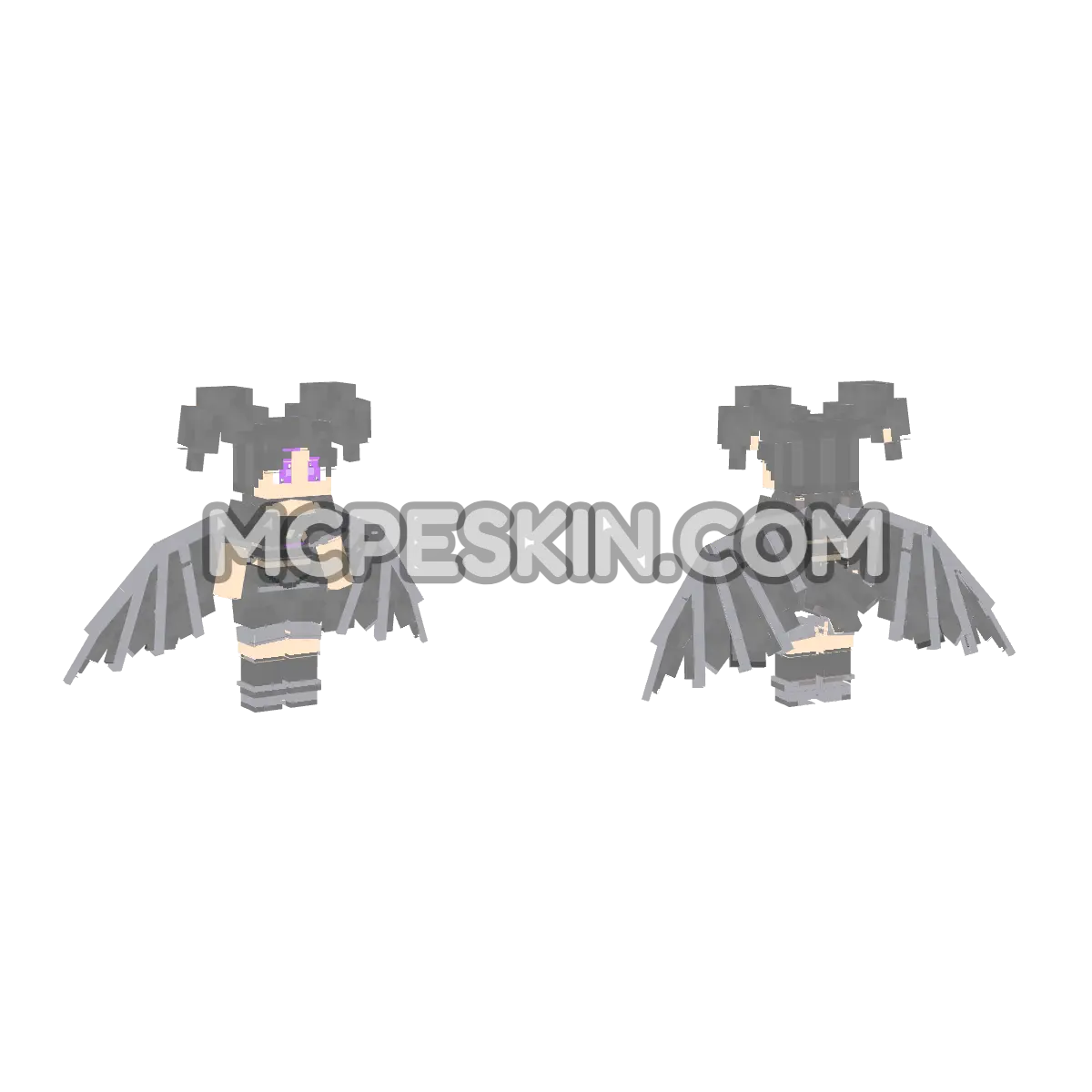 Ex-Mermaids bird3 4D Minecraft Bedrock skin