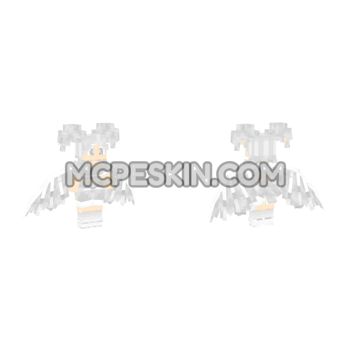 Ex-Mermaids bird6 4D Minecraft Bedrock skin