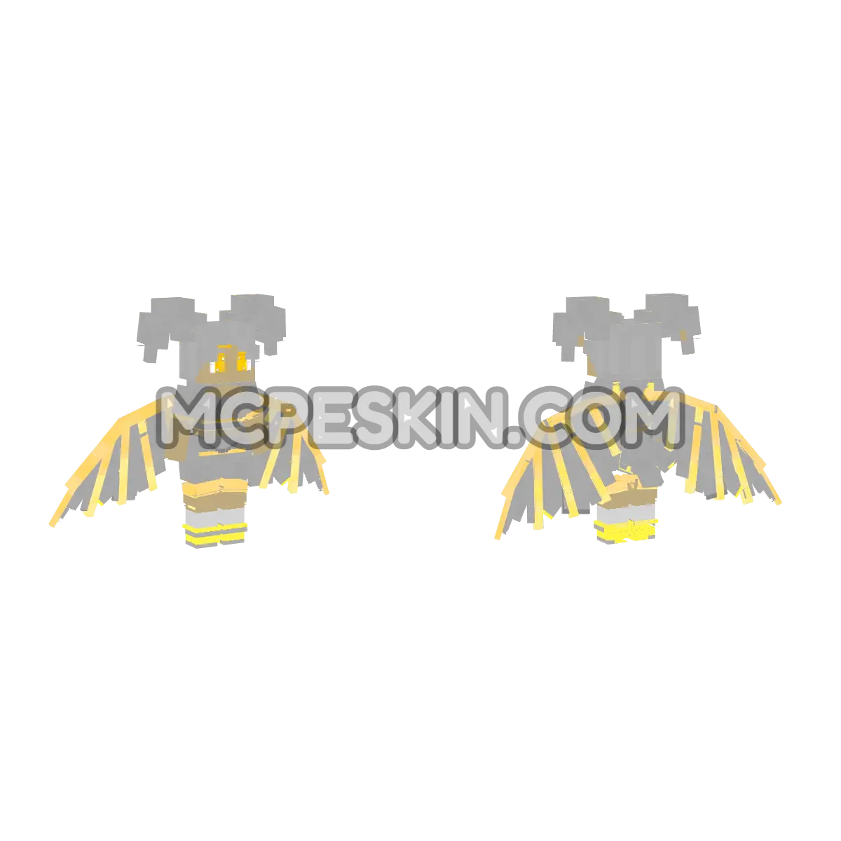 Ex-Mermaids bird9 4D Minecraft Bedrock skin