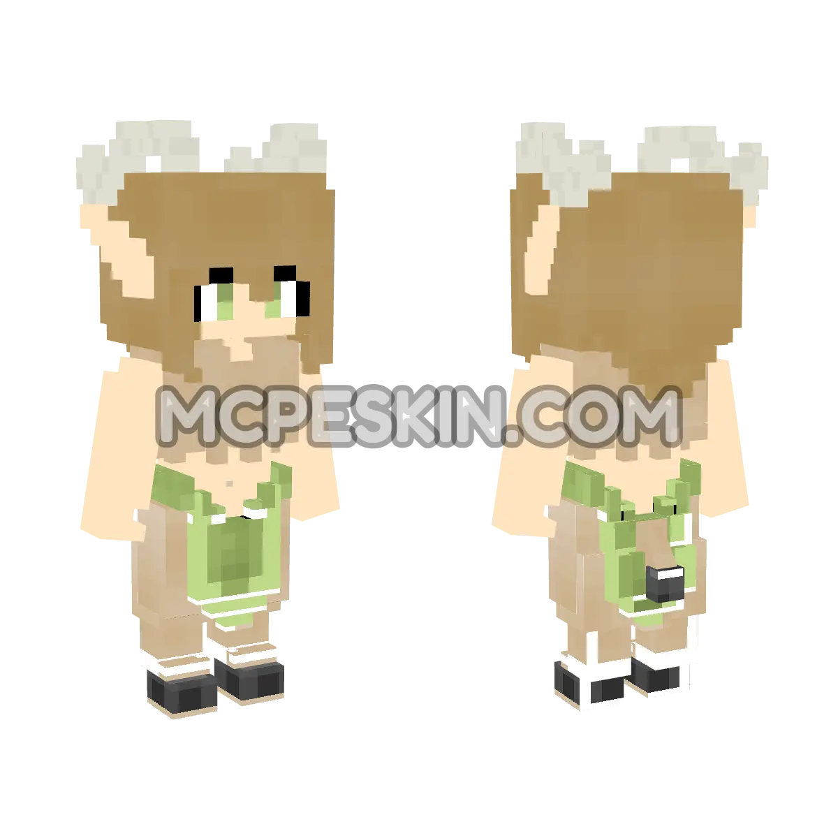 FaunaBoy 4D Minecraft Bedrock skin