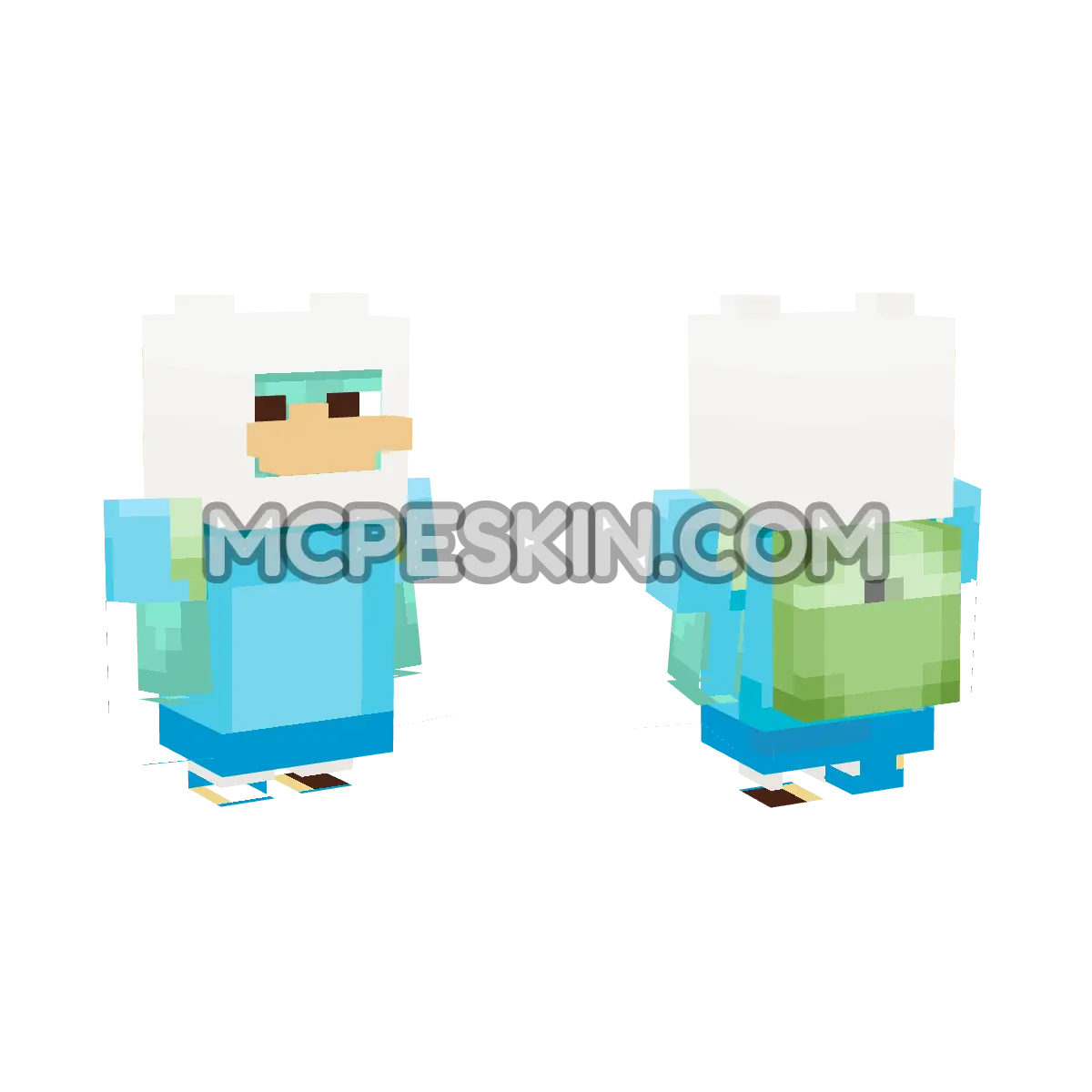 fin 4D Minecraft Bedrock skin