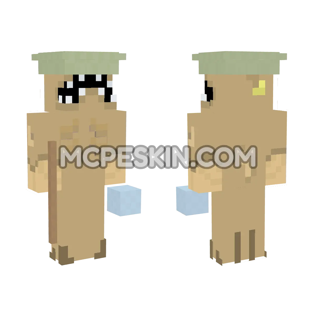 Fisherman 6 4D Minecraft Bedrock skin