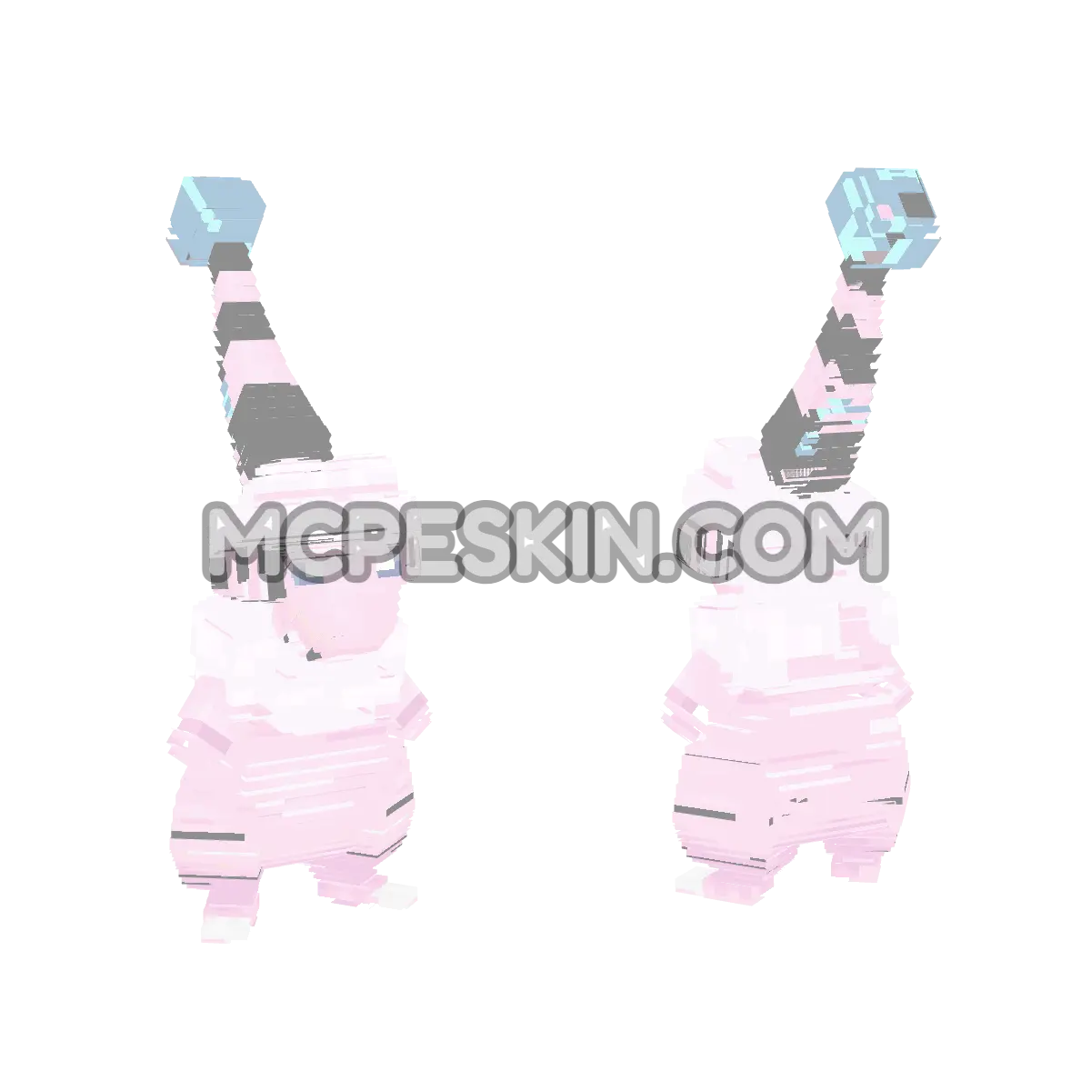 Flaffy 4D Minecraft Bedrock skin