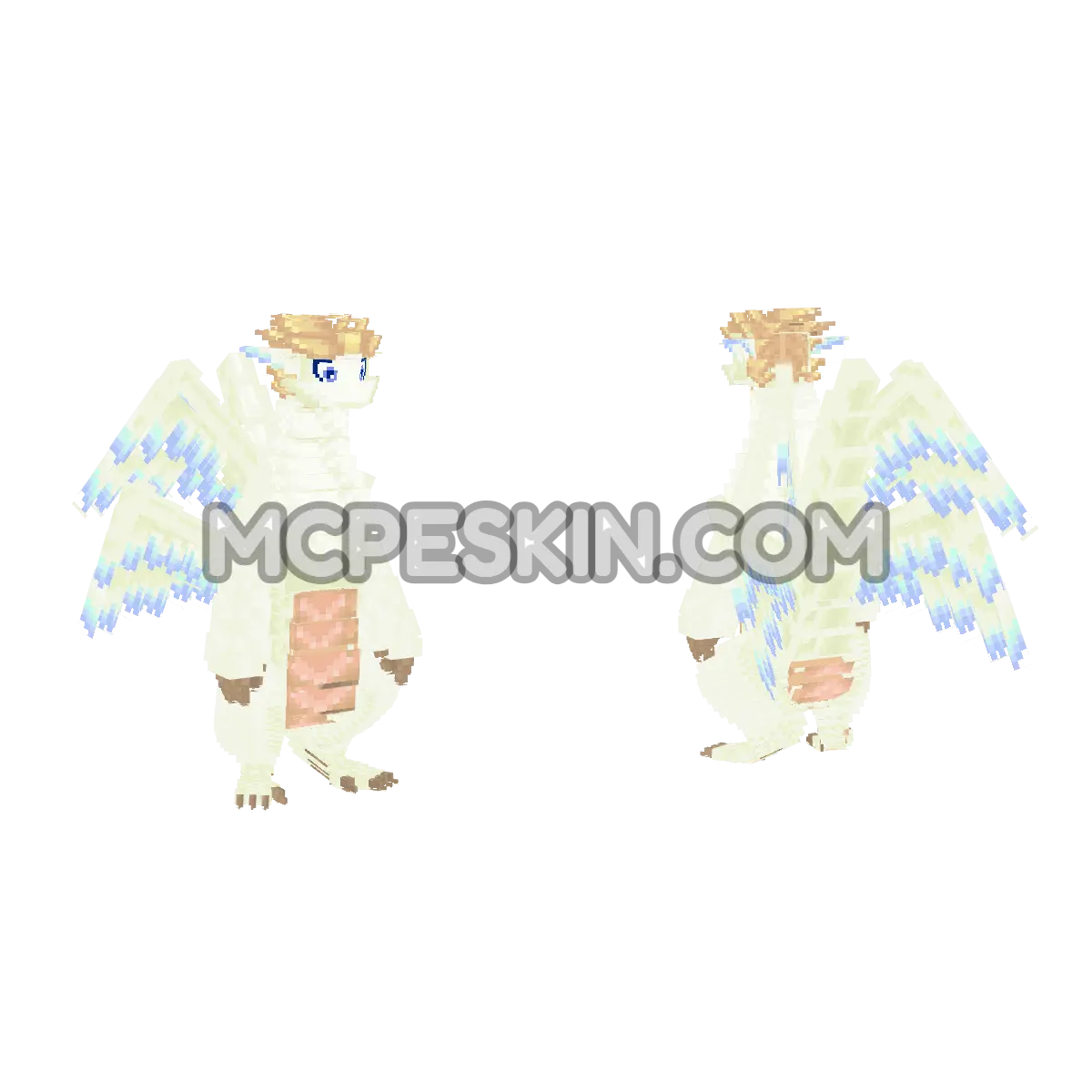 Flammie 4D 4D Minecraft Bedrock skin