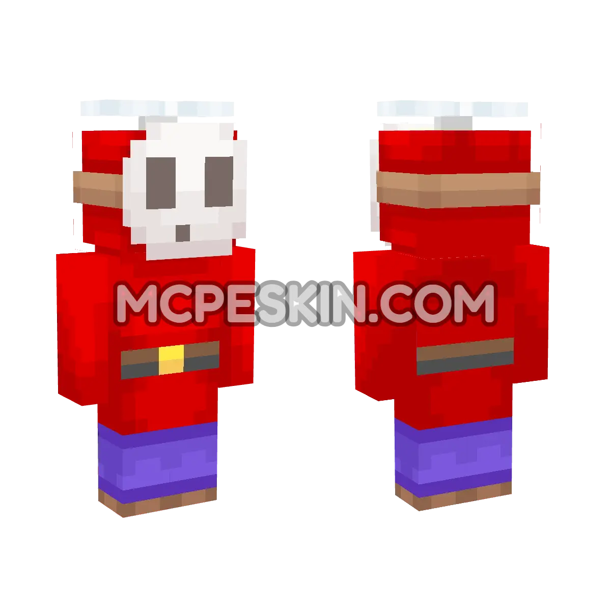 Fly Guy 4D Minecraft Bedrock skin