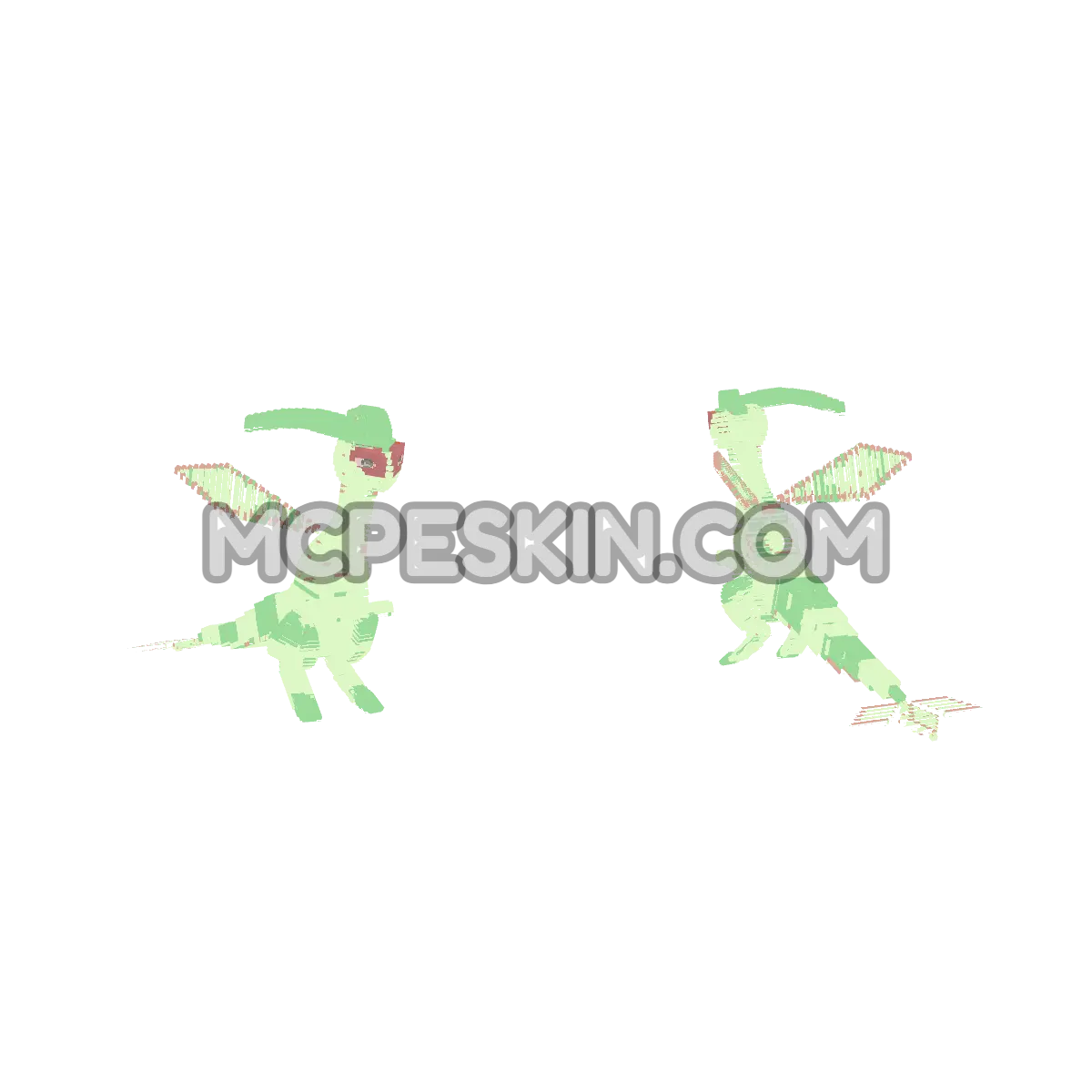 Flygon 4D 4D Minecraft Bedrock skin