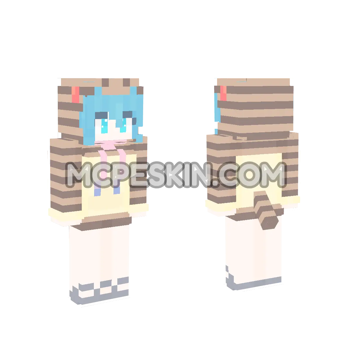 FM5 4D Minecraft Bedrock skin