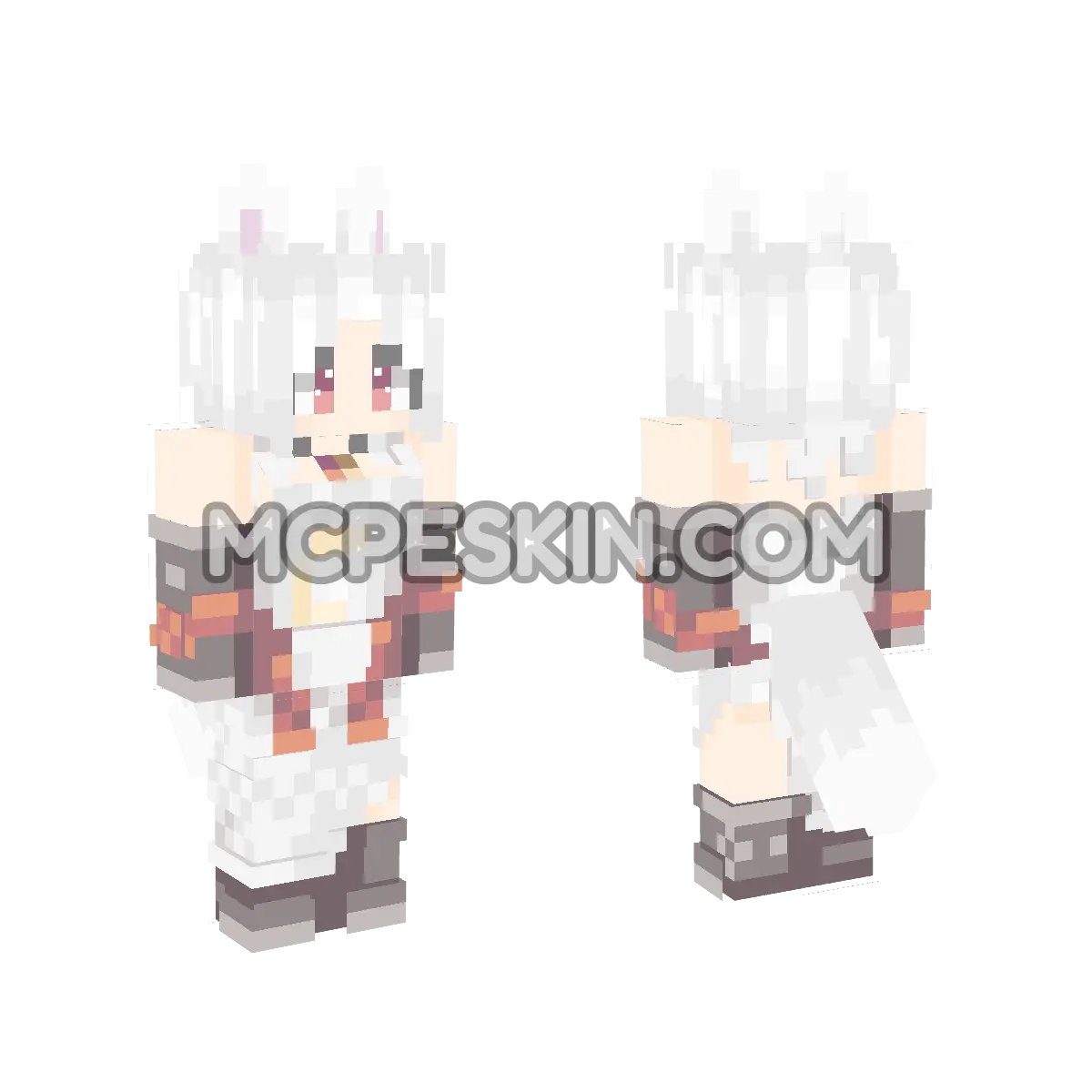 FM7 4D Minecraft Bedrock skin