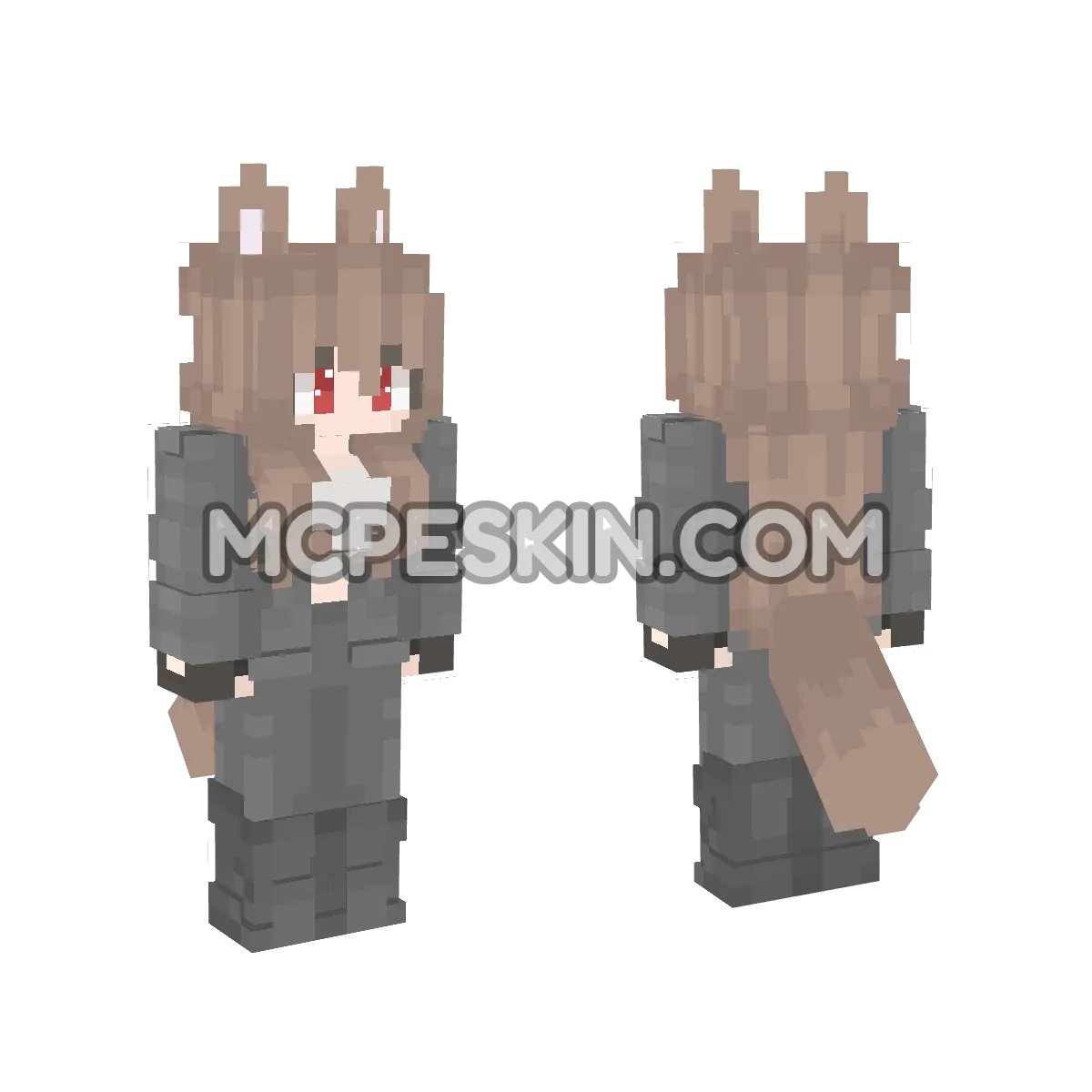 FM8 4D Minecraft Bedrock skin