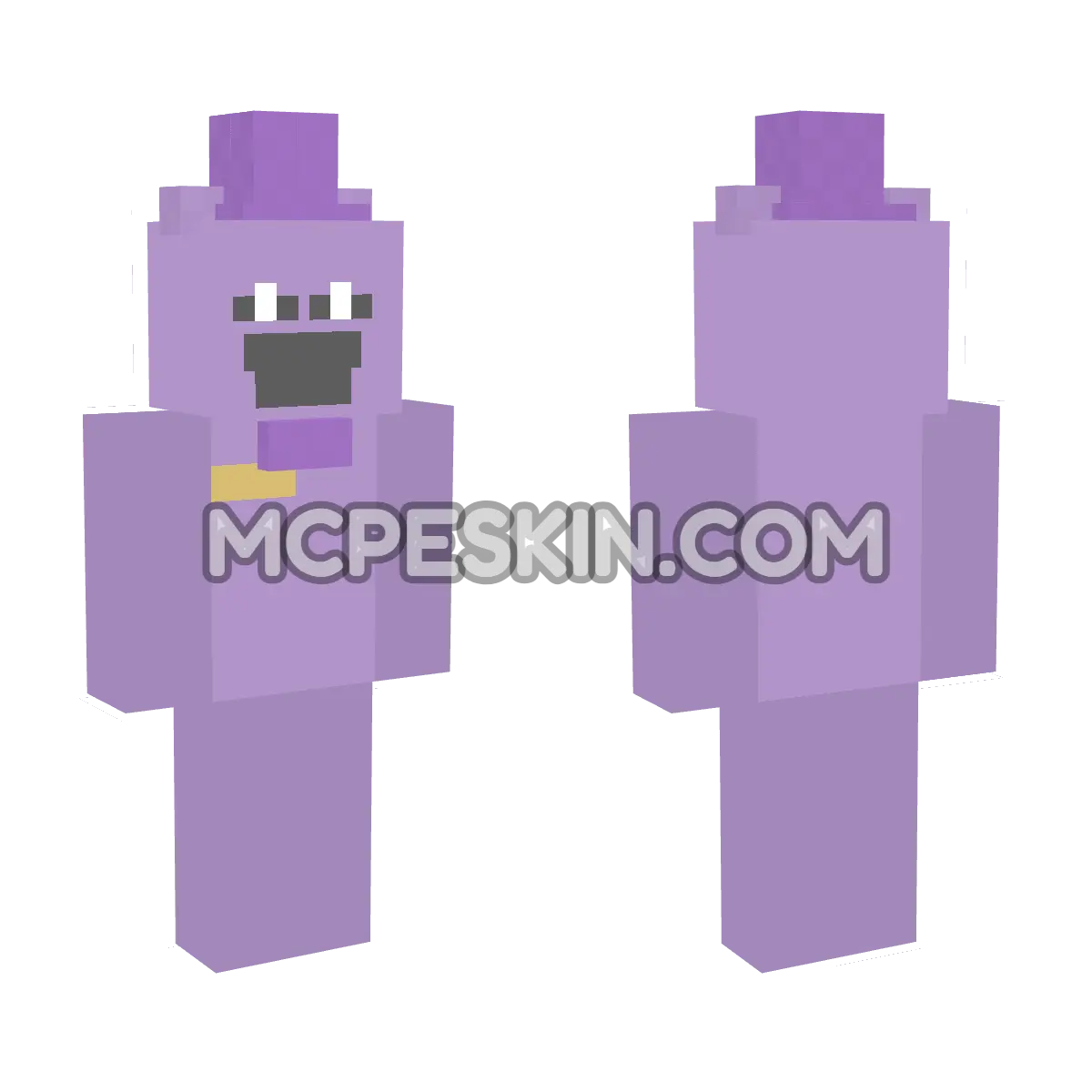 Fredbear 8 4D Minecraft Bedrock skin