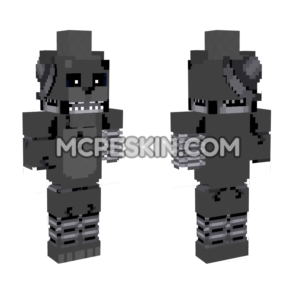 Freddy Fazbear 12 4D Minecraft Bedrock skin