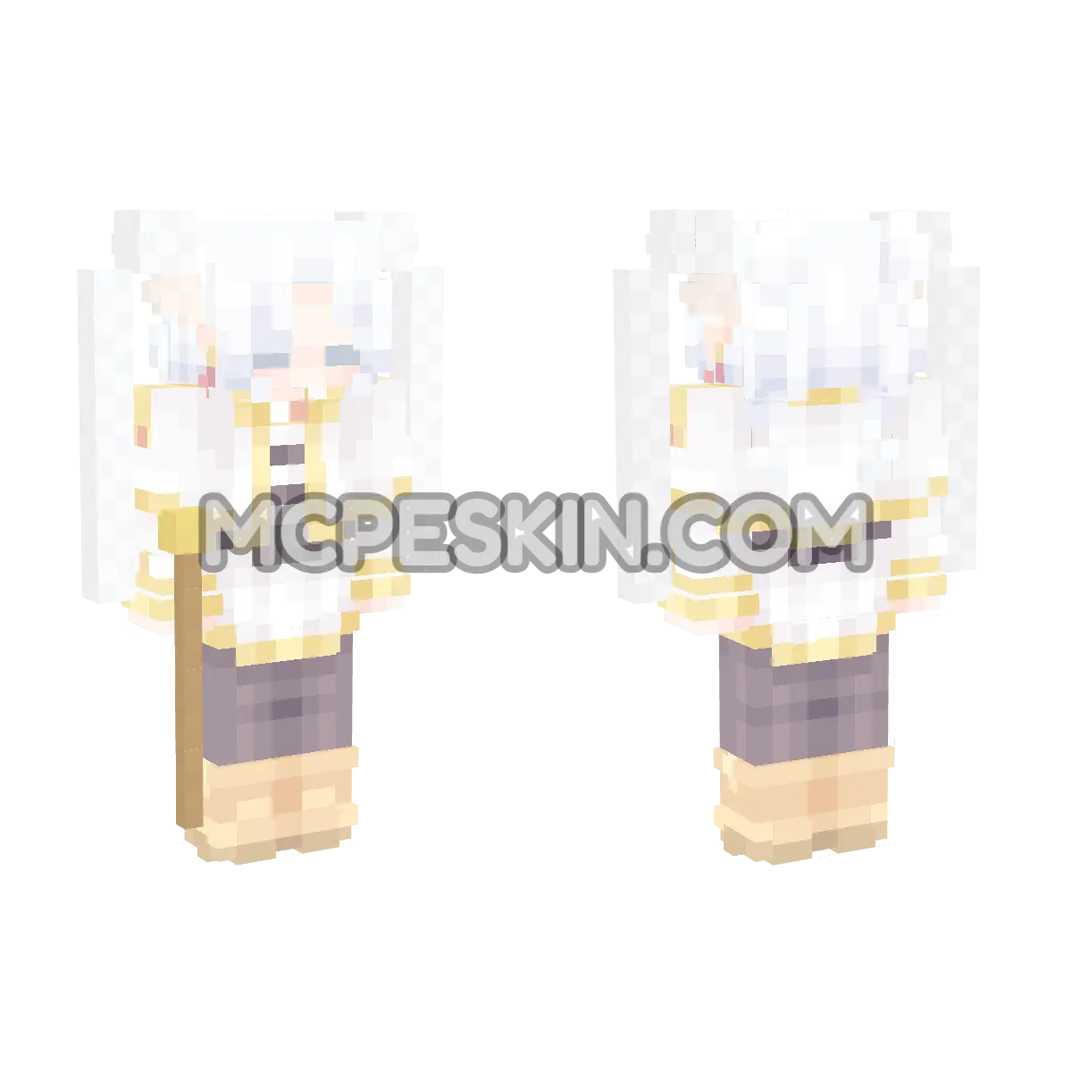 Frieren 11 4D Minecraft Bedrock skin