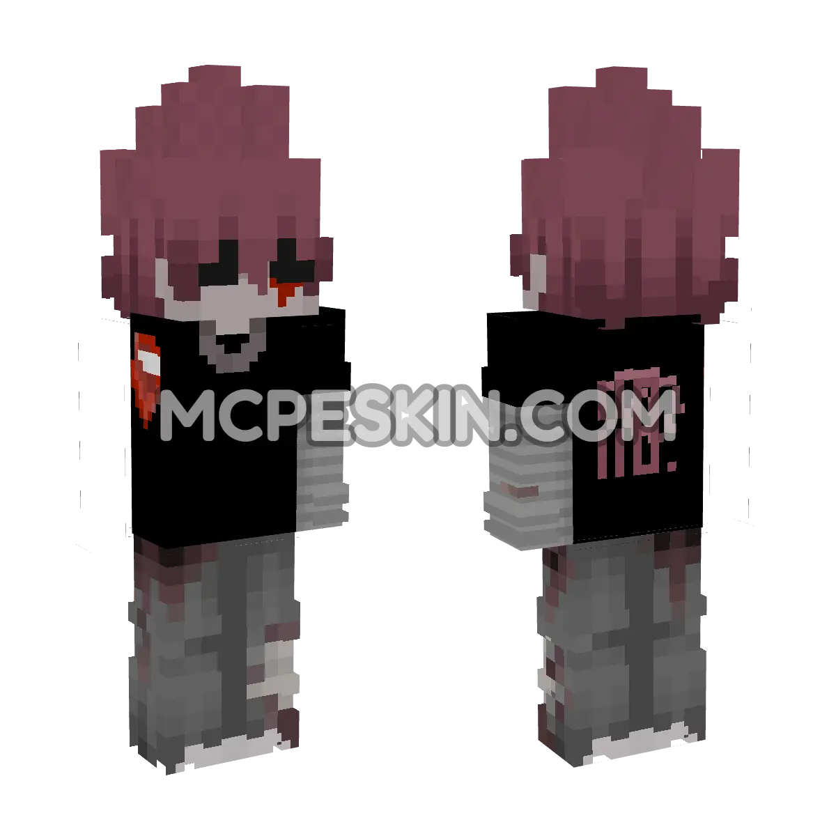 Future Goku 4D Minecraft Bedrock skin
