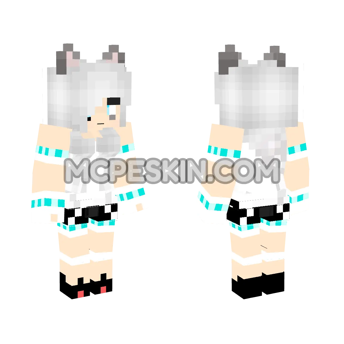 G1 4D Minecraft Bedrock skin