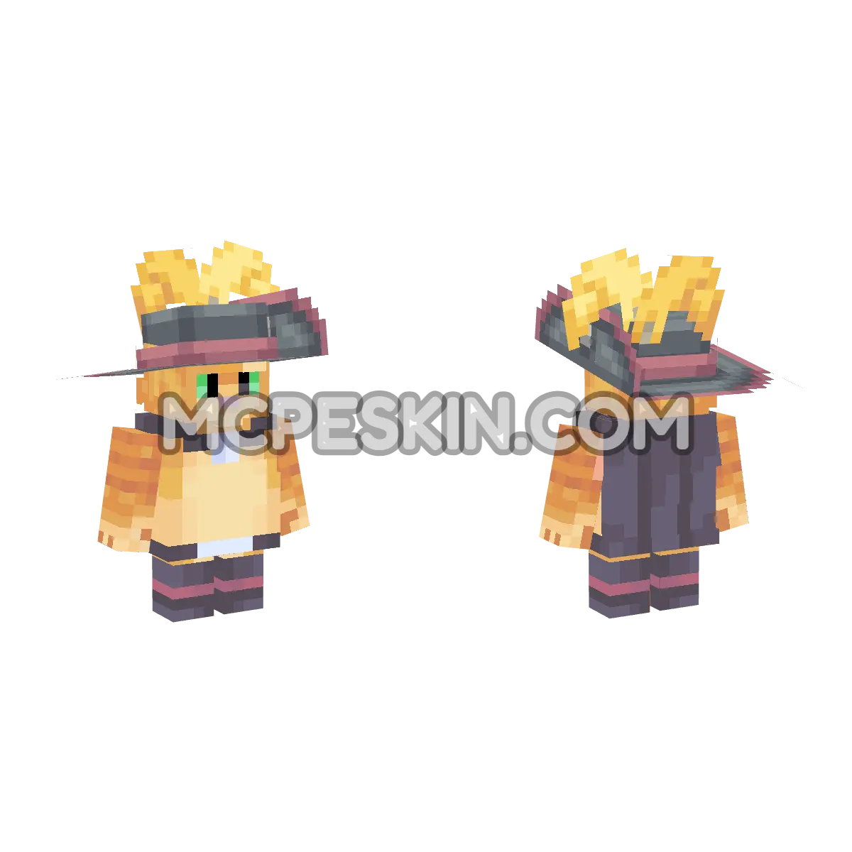 gatoconbotas 4D Minecraft Bedrock skin