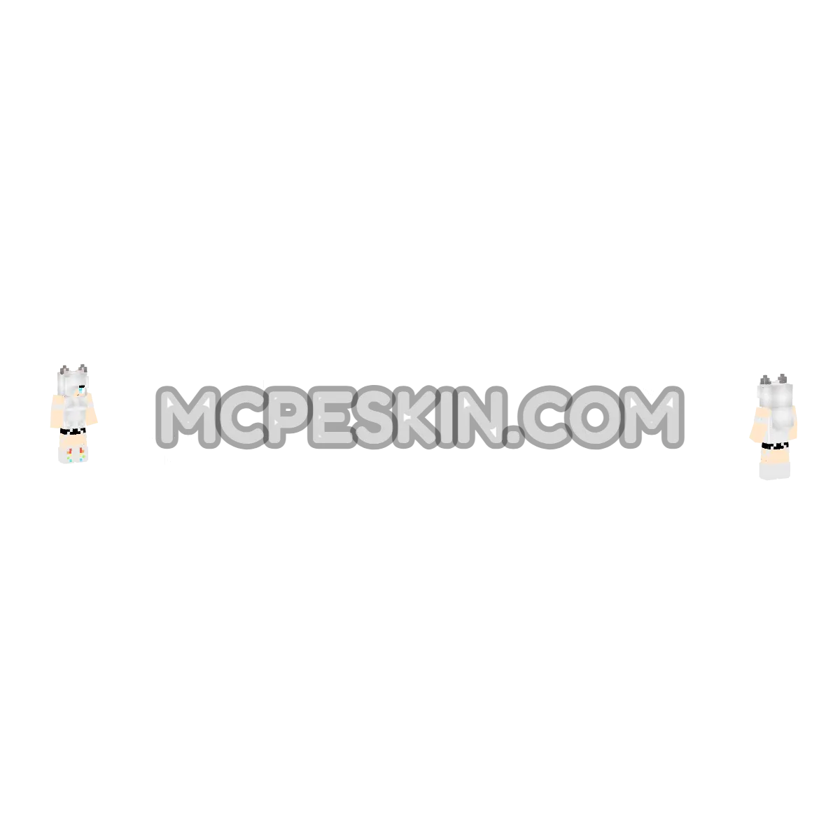 Girl 4K 4D Minecraft Bedrock skin