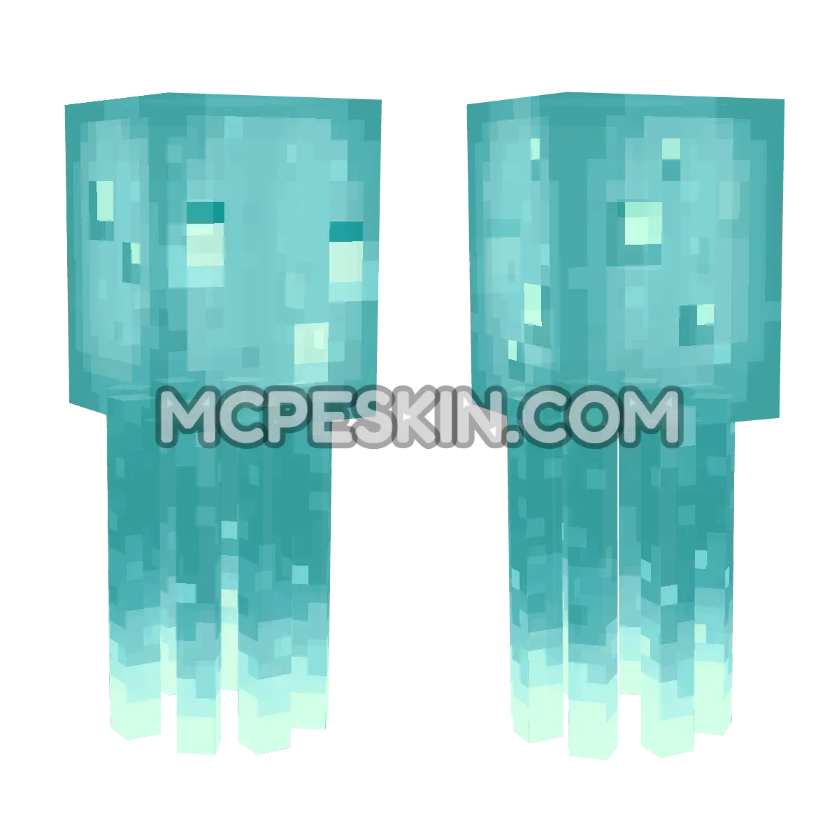 Glow 4D Minecraft Bedrock skin