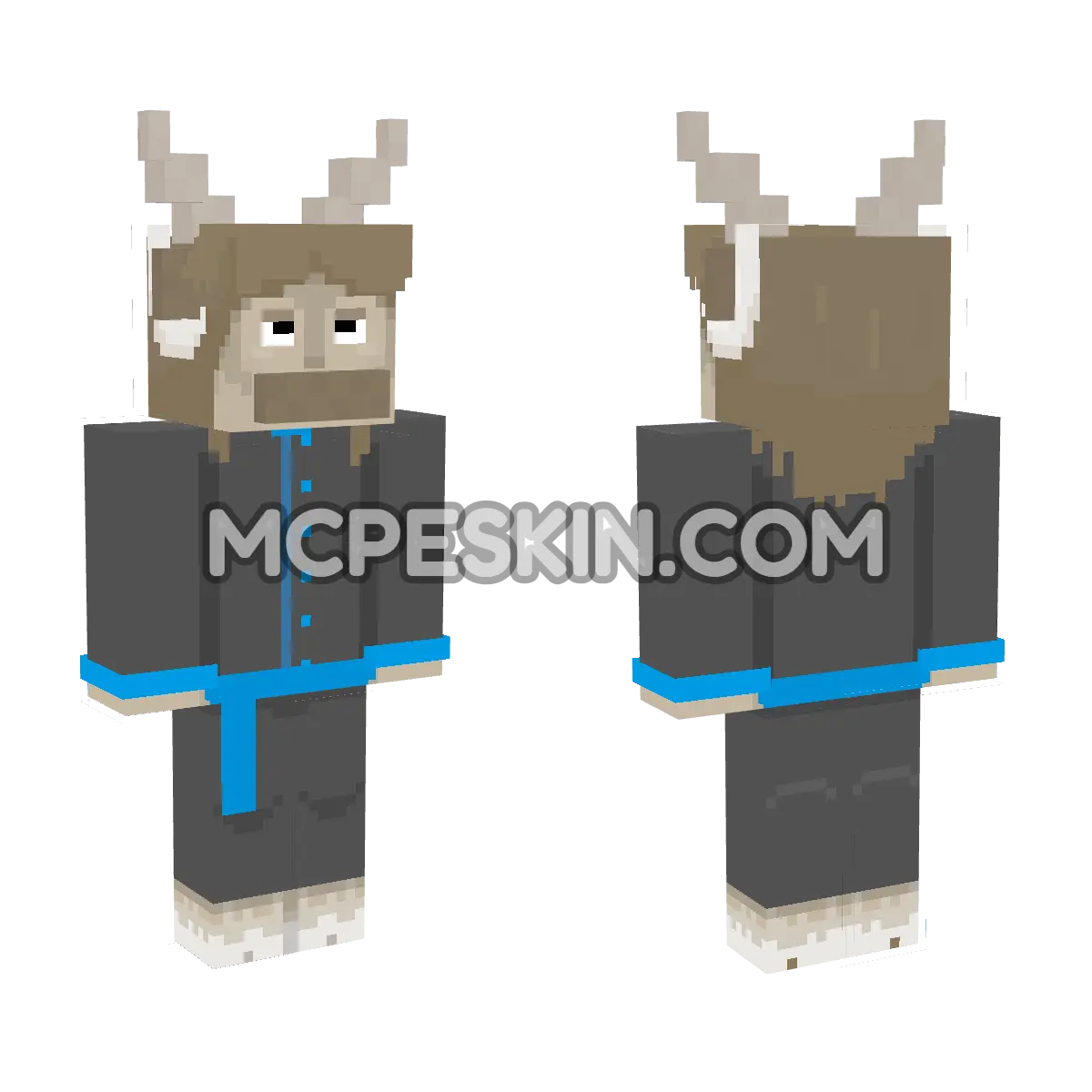 Goat 5 4D Minecraft Bedrock skin