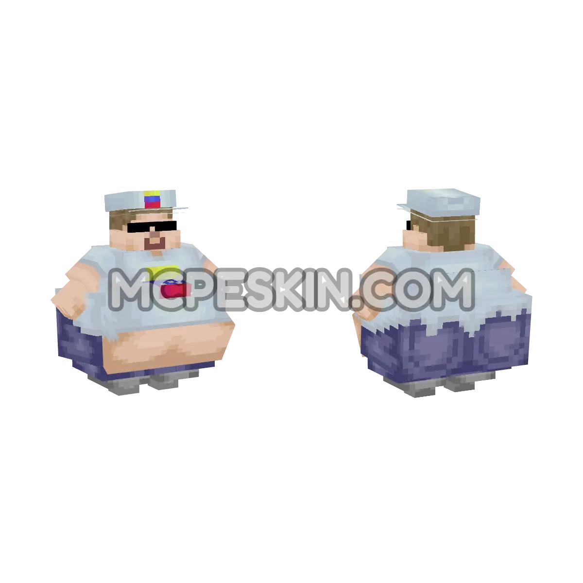 gordoV 4D Minecraft Bedrock skin