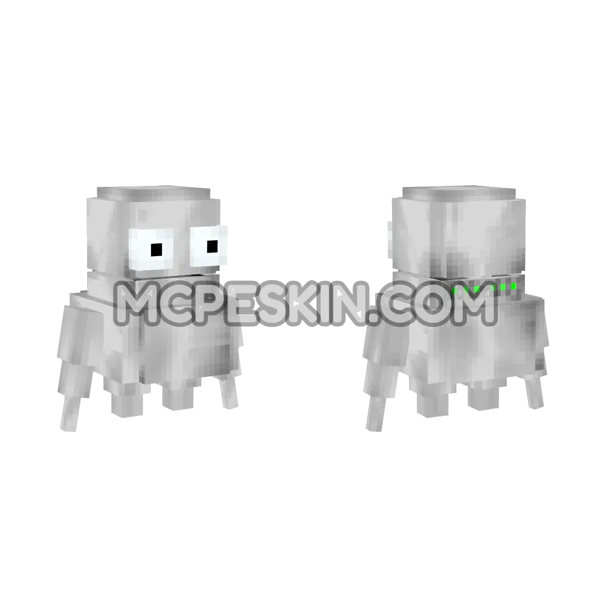 Gray Little REPO 4D Minecraft Bedrock skin
