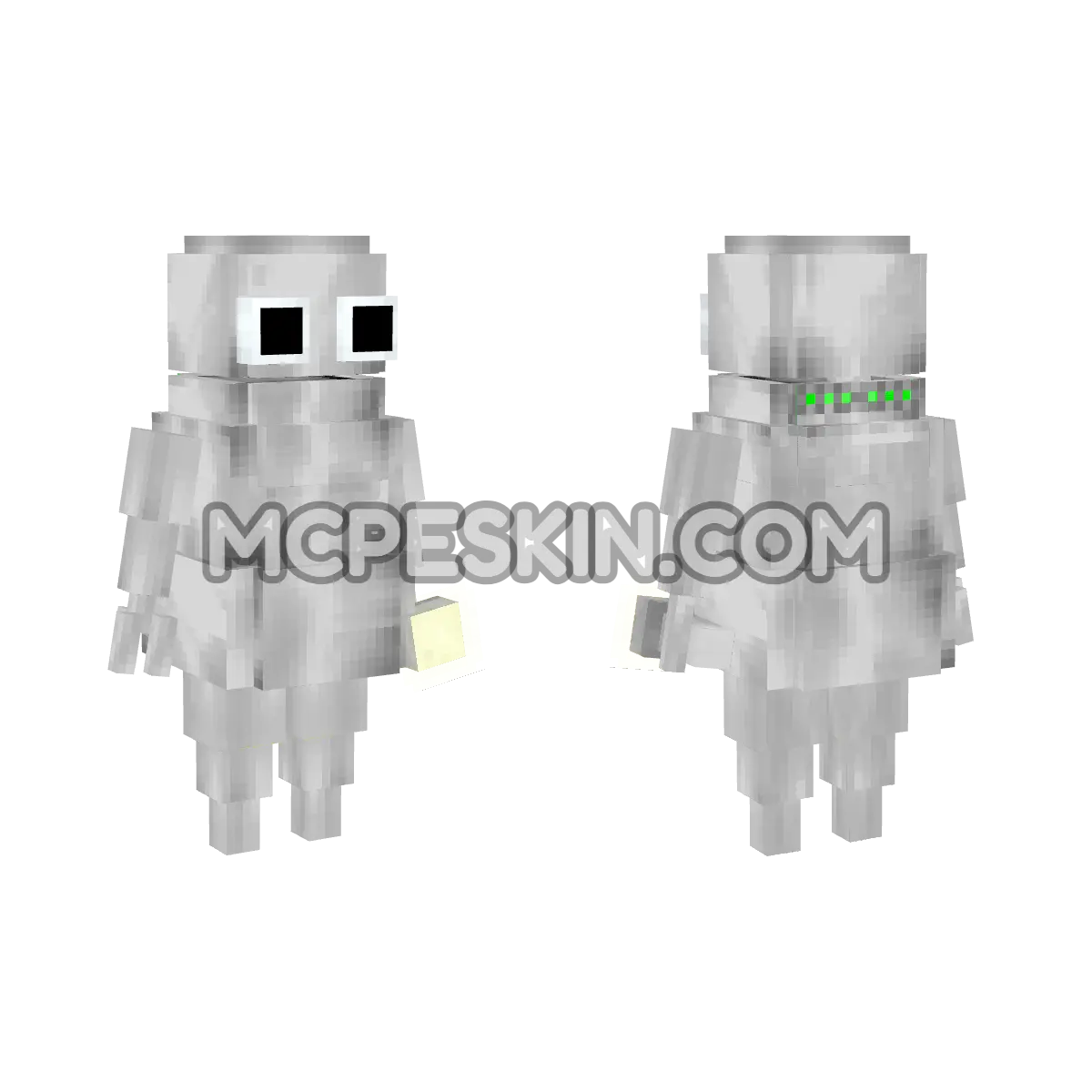 Gray REPO (Intrigued) 4D Minecraft Bedrock skin