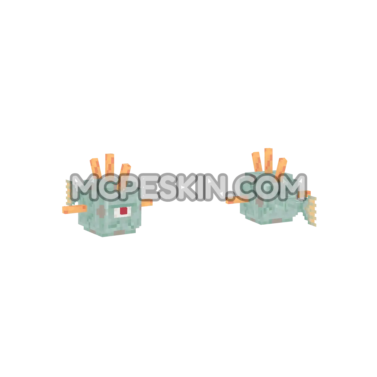 guardian 4D Minecraft Bedrock skin