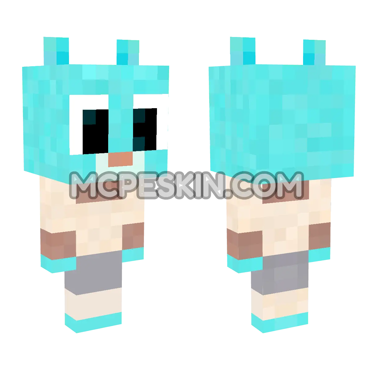 Gumball 4D Minecraft Bedrock skin