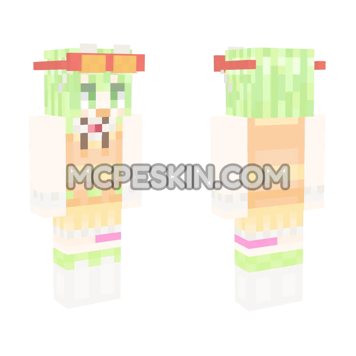 Gumi 8 4D Minecraft Bedrock skin