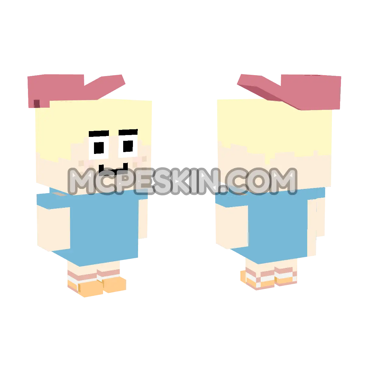 GuntherMagnuson 4D Minecraft Bedrock skin