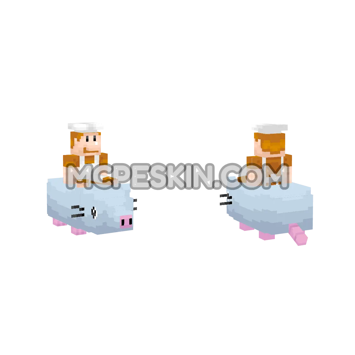 Gustavo & Brick 4D Minecraft Bedrock skin