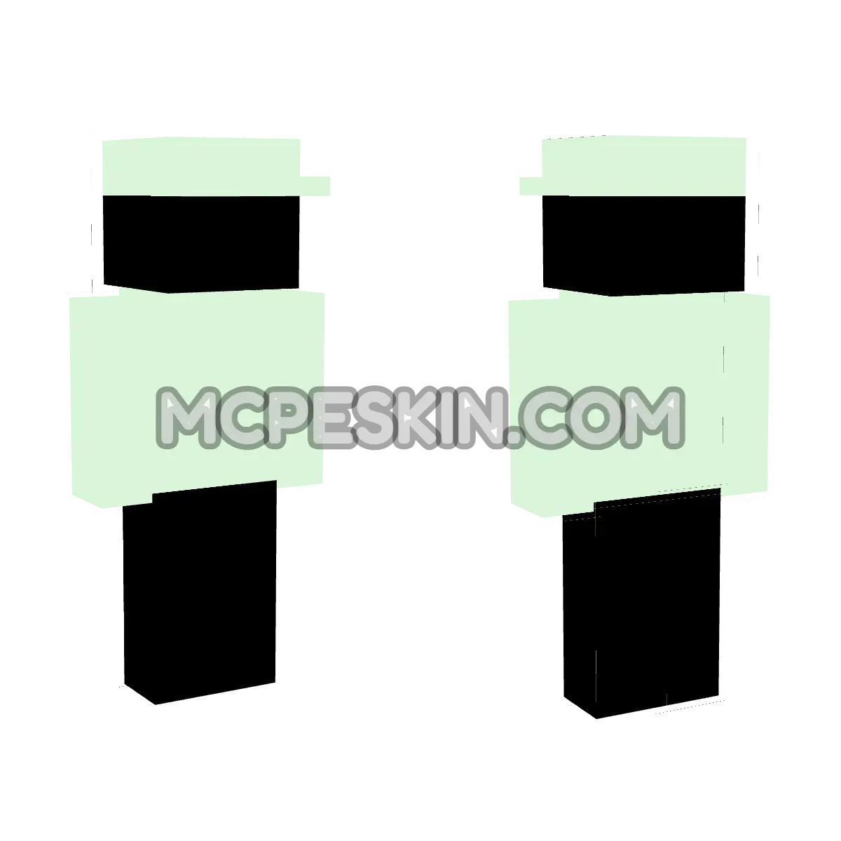 Hacker9 4D Minecraft Bedrock skin