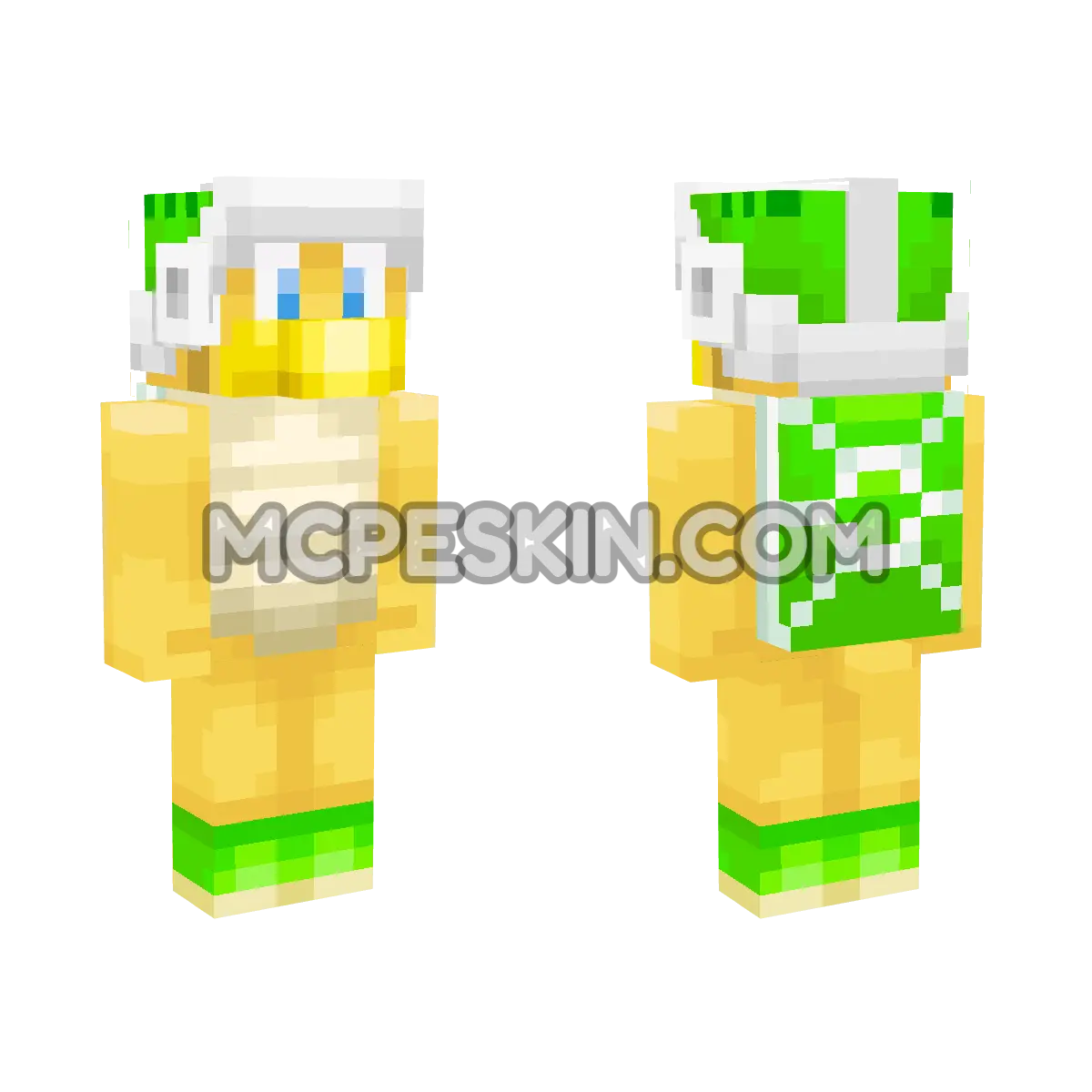 Hammer Bro 4D Minecraft Bedrock skin