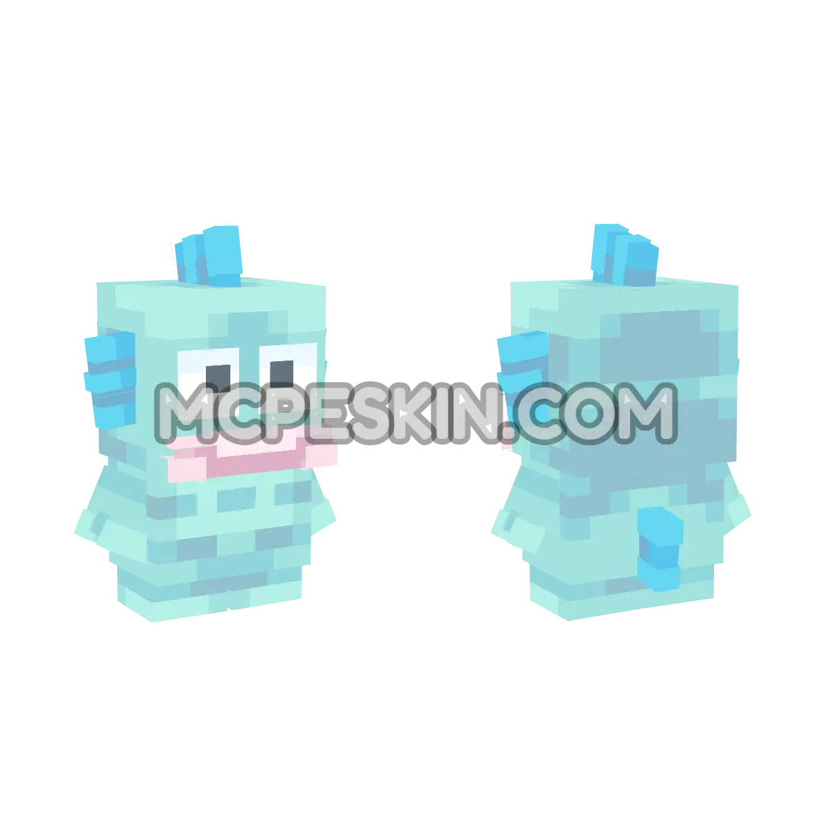 hangyodon 4D Minecraft Bedrock skin