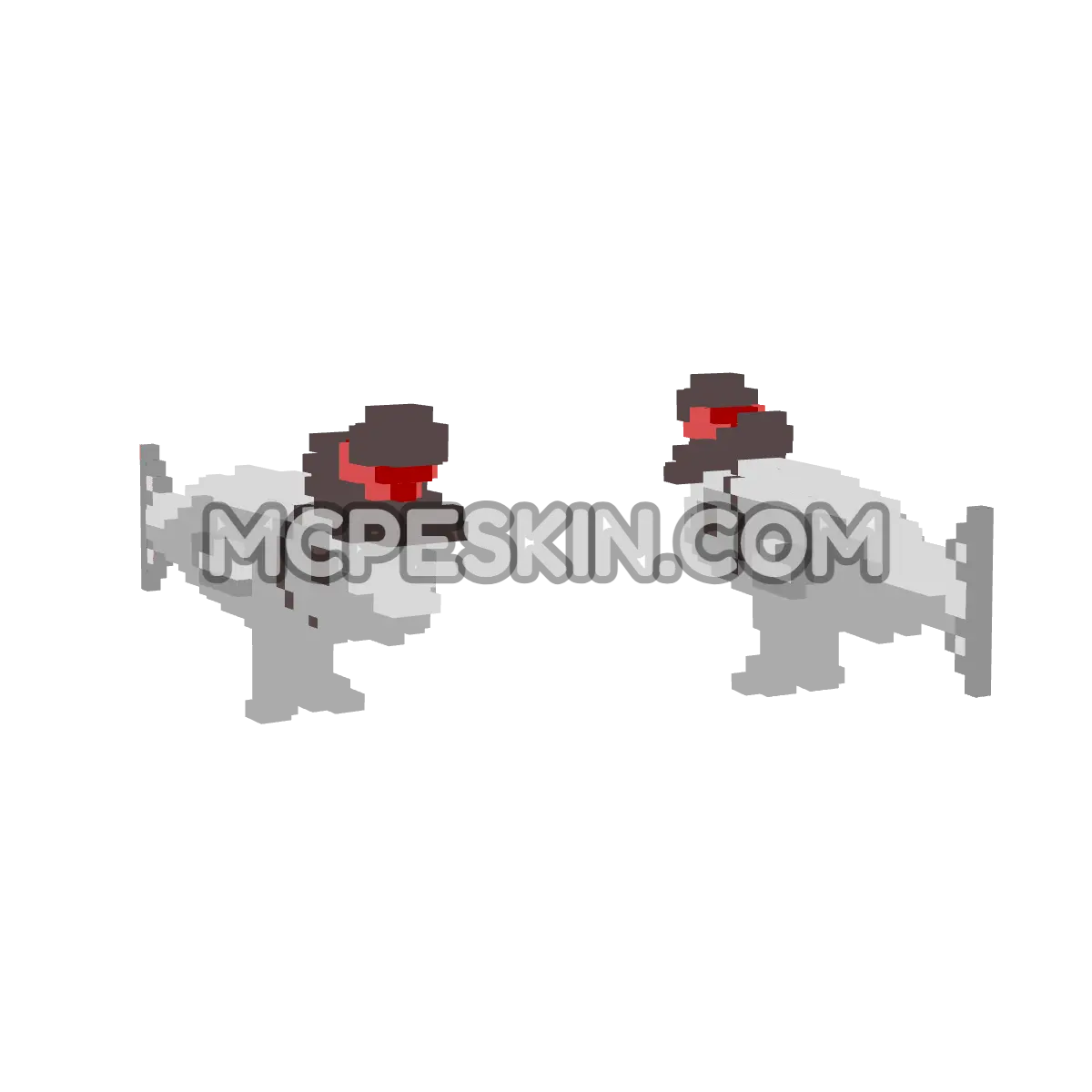 Harvey 4D Minecraft Bedrock skin
