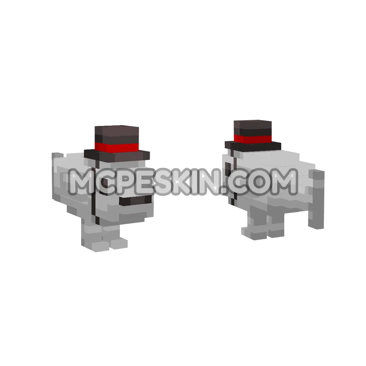 Harvey 4D Minecraft Bedrock skin