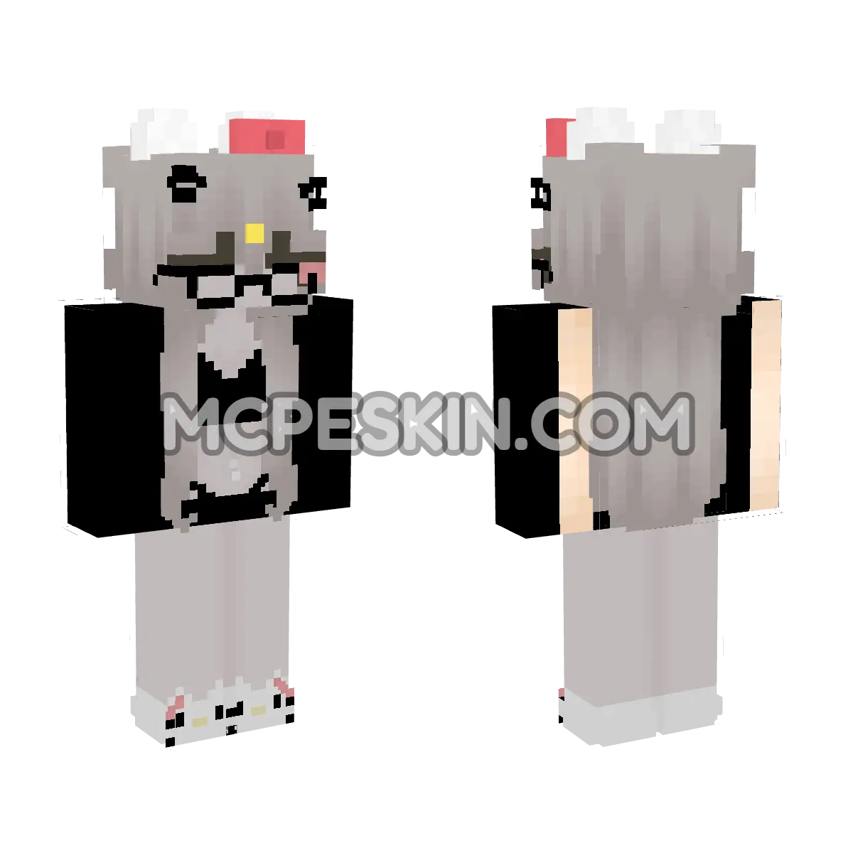 Hello Kitty 12 4D Minecraft Bedrock skin