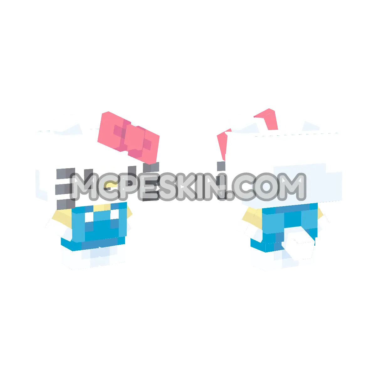 hello_kitty 4D Minecraft Bedrock skin