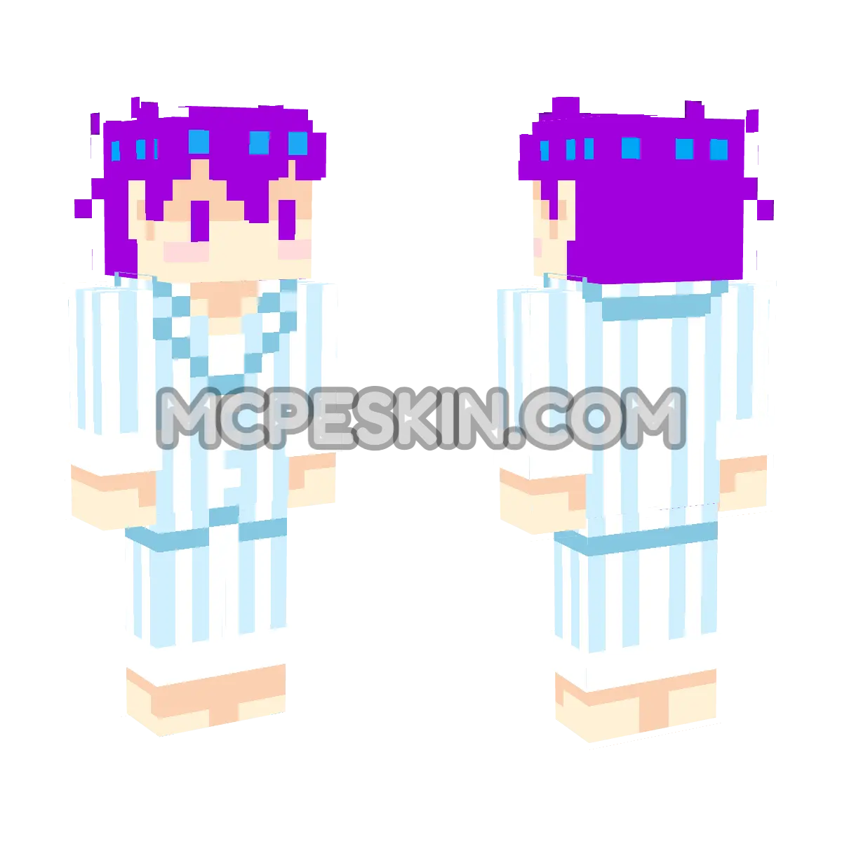 Hero 4D Minecraft Bedrock skin