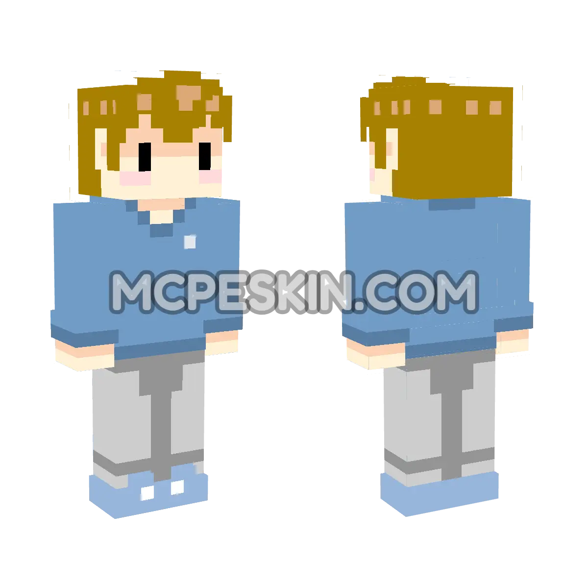 Hero 4D Minecraft Bedrock skin