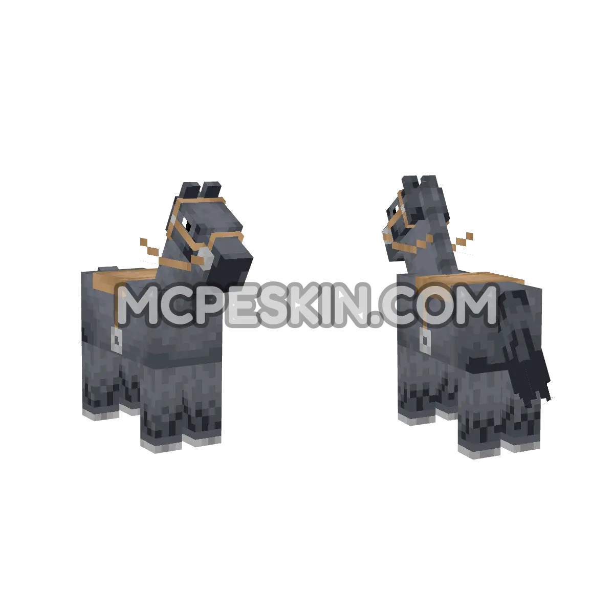 Horse 4D Minecraft Bedrock skin