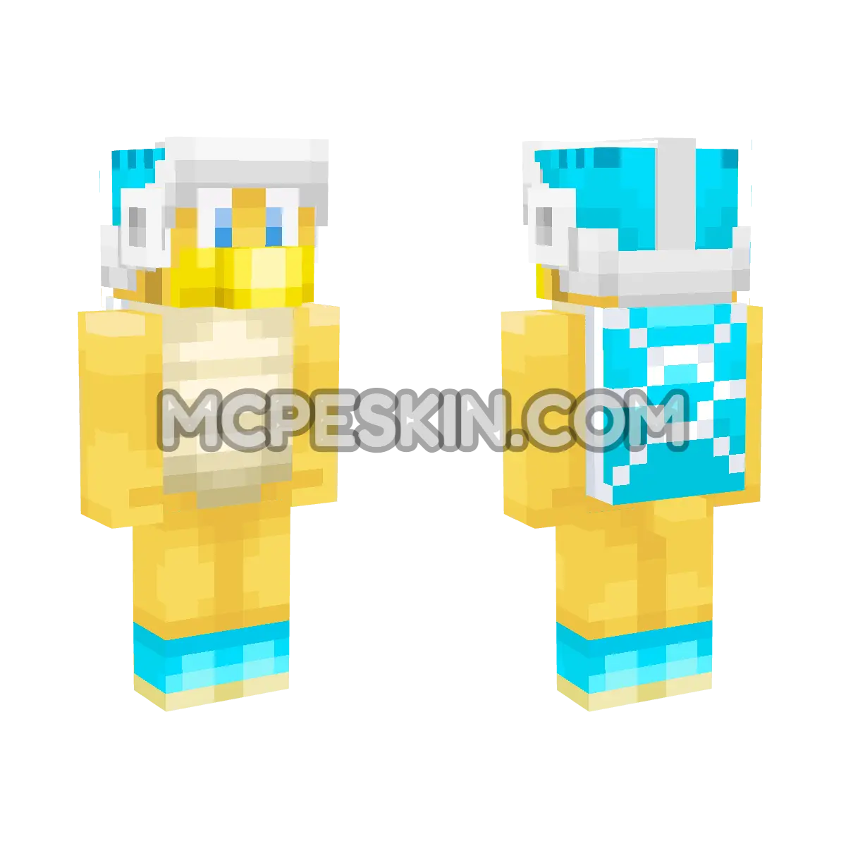 Ice Bro 4D Minecraft Bedrock skin