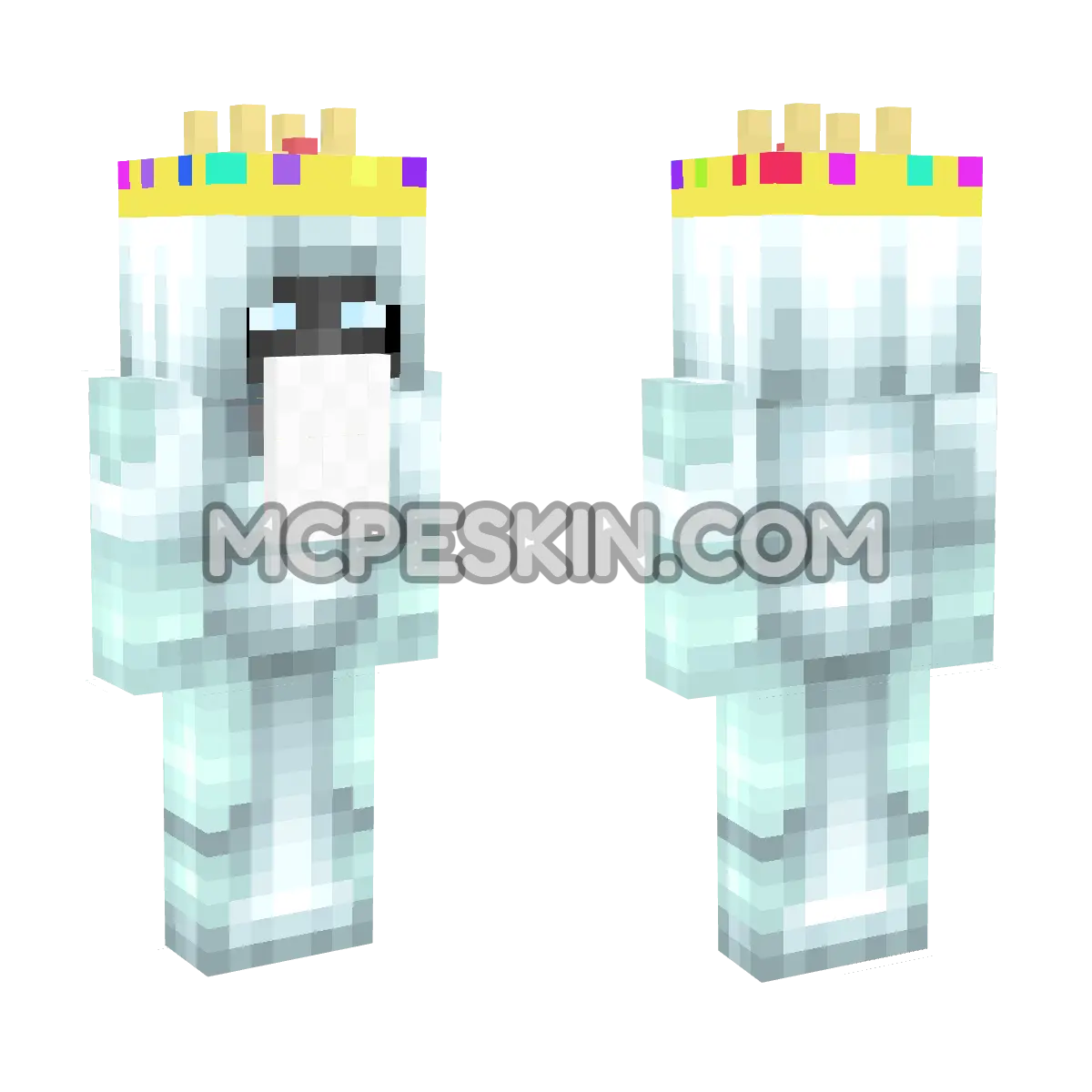 Ice King 7 4D Minecraft Bedrock skin