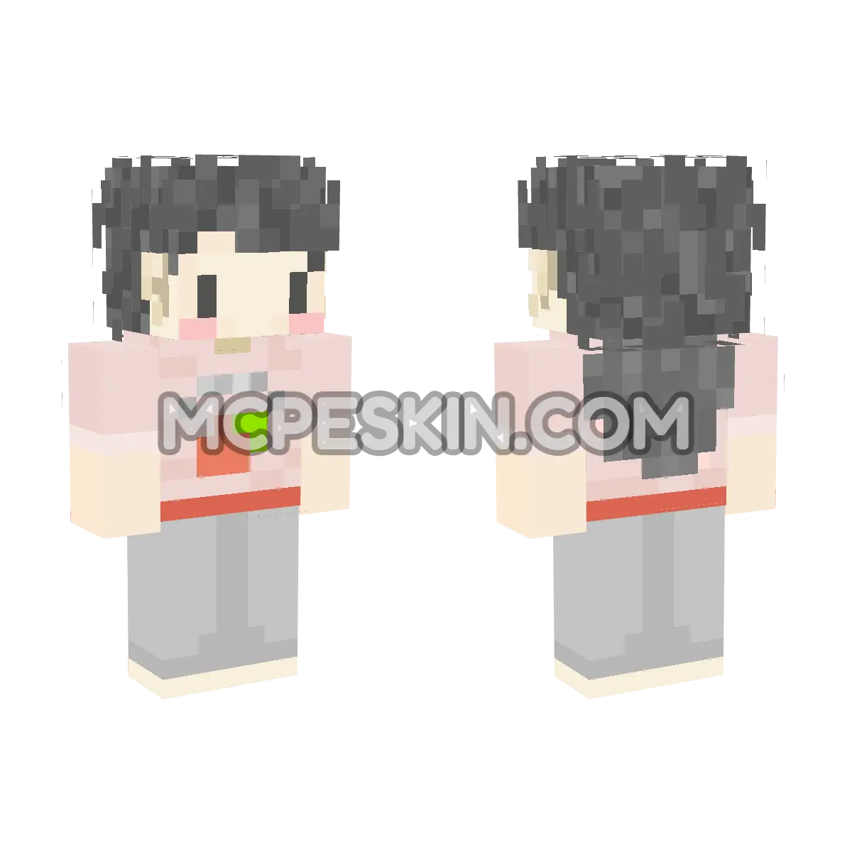 Ichigo 4D Minecraft Bedrock skin