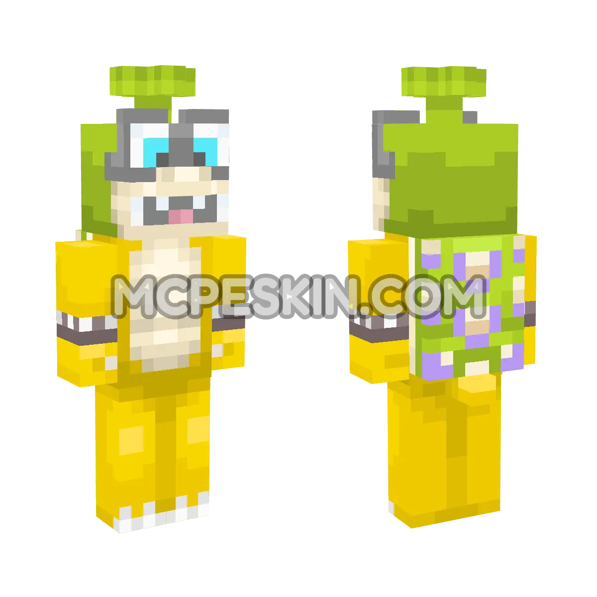Iggy 4D Minecraft Bedrock skin