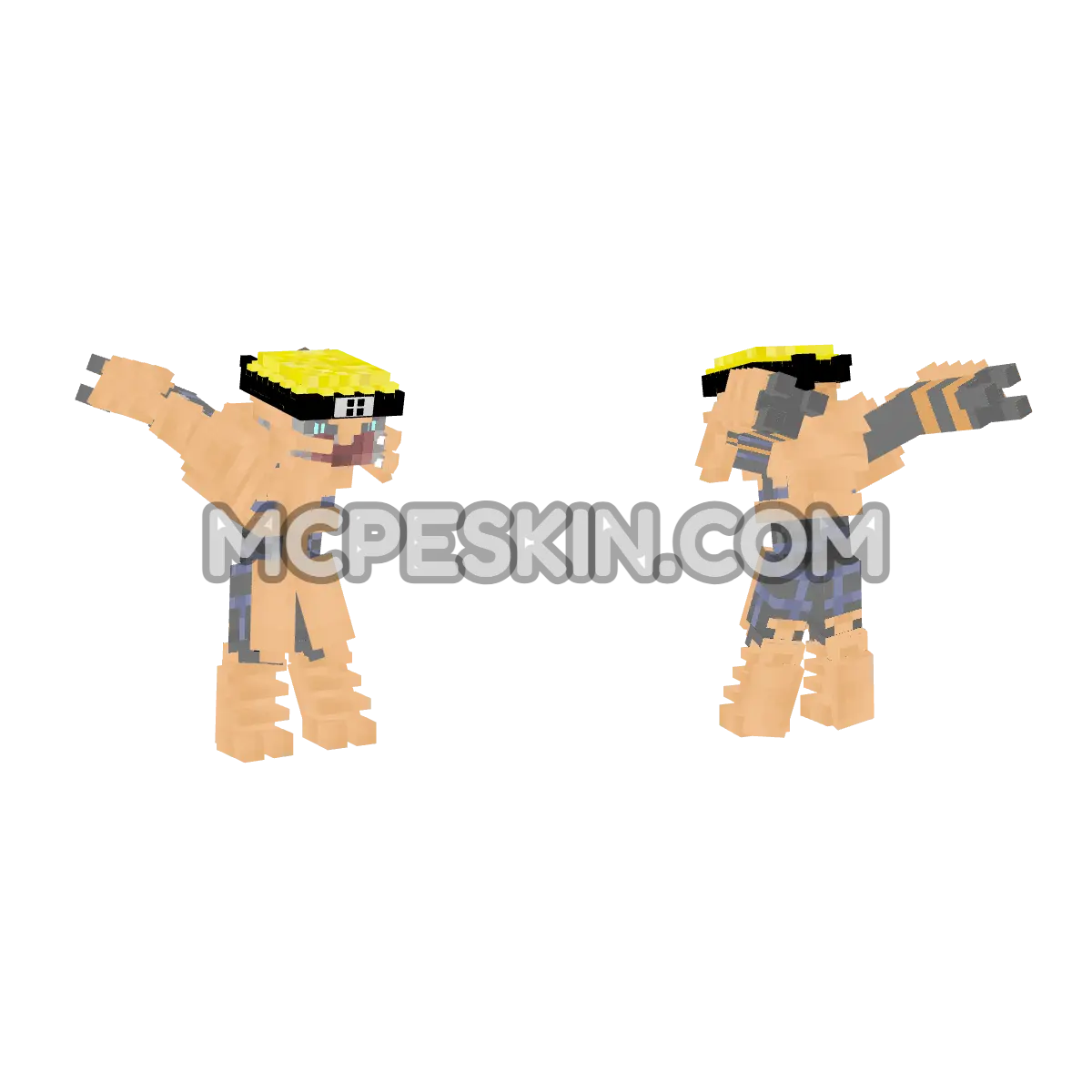 Inquisidor Otaku 4D Minecraft Bedrock skin